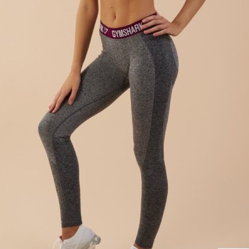 Gymshark | Flex | Small | Grey & Maroon
